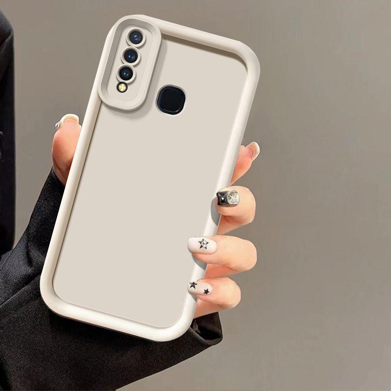 Für Vivo Y19 Hülle Vivo U20 Telefonhülle Komplettpaket Matte Anti Drop Weiche Schutzhülle