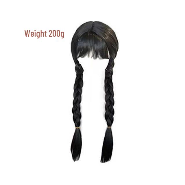 

Якісна чорна сукня Венздей Аддамс для дівчаток - Косплей костюм на Хелловін One Size