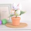 Easter Day Easter Tabletop Ornament Foam Egg Easter Desktop Ornaments  Home Decoration