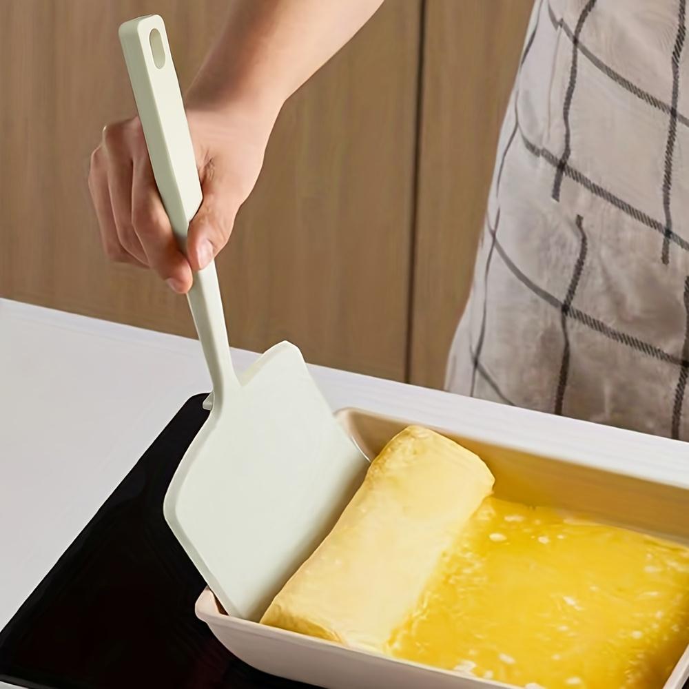 Силиконовая лопатка Пищевой класс Кухонная утварь Выпечка Тамагояки Антипригарная посуда Лопатка для стейка и пиццы Кухонная утварь Инструменты