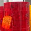 5Years 2 Inch Custom Logo European Approval Vehicle Reflector Sticker ECE 104R Yellow Self Adhesive Reflective Safety Tape Truck
