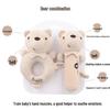 Gbee Organic Cotton Baby Rattle - Newborn Soothing Toy 0-1 Year