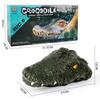 RC Crocodile Head Boat Ship Toy Simulation  2.4G Remote Control Joke Alligator Decoy Electric Toys Summer Water  Spoof Toys gift