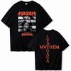 Lady Gaga Violent Tour T-Shirt Unisex T-Shirt Sommer Neuer Stil Unisex und Damen Universelles Freizeit-T-Shirt Streetwear