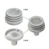 3pcs Pool Filter Valve Plug With Mesh Screen Frame Pool Wall Valves Filter Mesh Holes PVC Soft Plugs For Swimming Pool Accessory