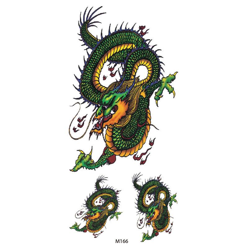 Customize Wolf Dragon Spider Scorpion Animal Temporary Tattoo Designs for Man