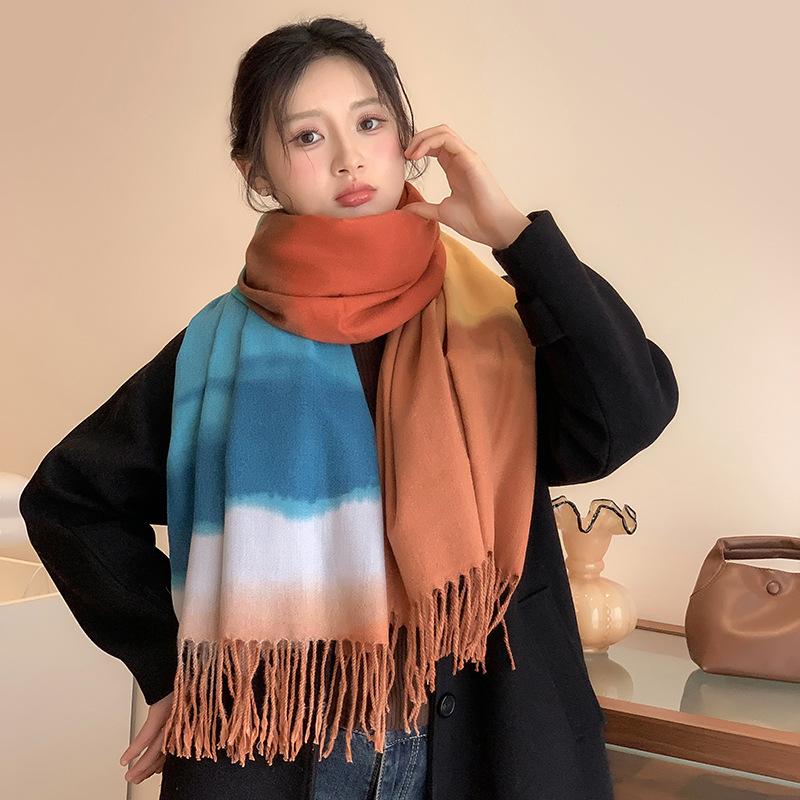 2024 New Item Versatile in Winter Korean Style Scarf