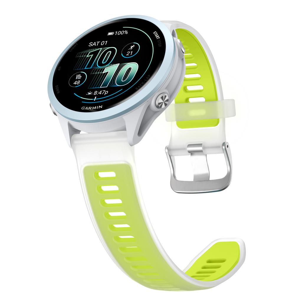 22mm 20mm 18mm Durchsichtiges Silikonarmband Für Garmin Forerunner 570 265 255 165 265S Vivoactive 6 5 4 4S/Venu 3S 3 2 Plus Band