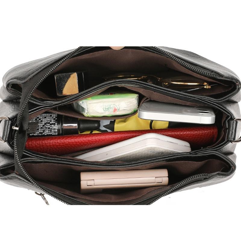 IELGY women's korean style simple and atmospheric all-match messenger bag