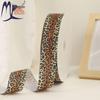 European & American Trend Leopard Print Letter Polyester Ribbed Edge Ribbon - Colorful Clothing & Home Textile Ribbon