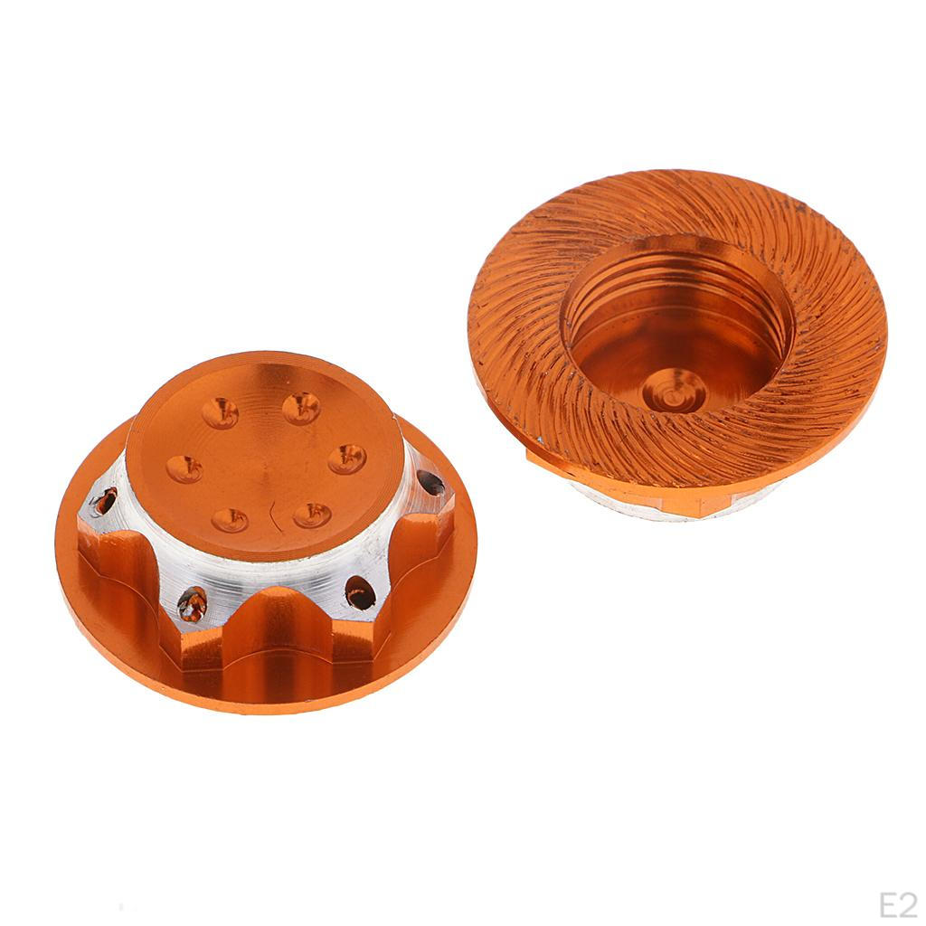 4 Pieces Wheel Hub Nuts 17 Mm /8 RC Car