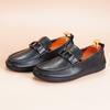 2025 Spring New Loafers Men's Fashion Business Casual Leather Shoes Men's Breathable and Comfortable One-pedal Doudou Shoes