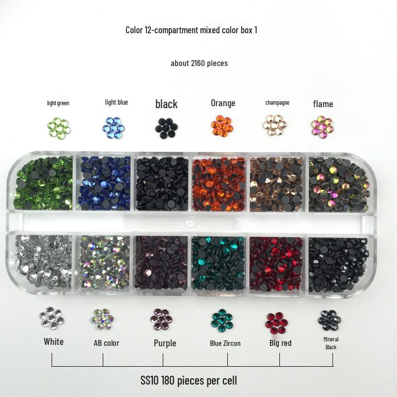 Rhinestone Setter Kit: DIY Hotfix Glue and Flatback Rhinestones with Setting Tools