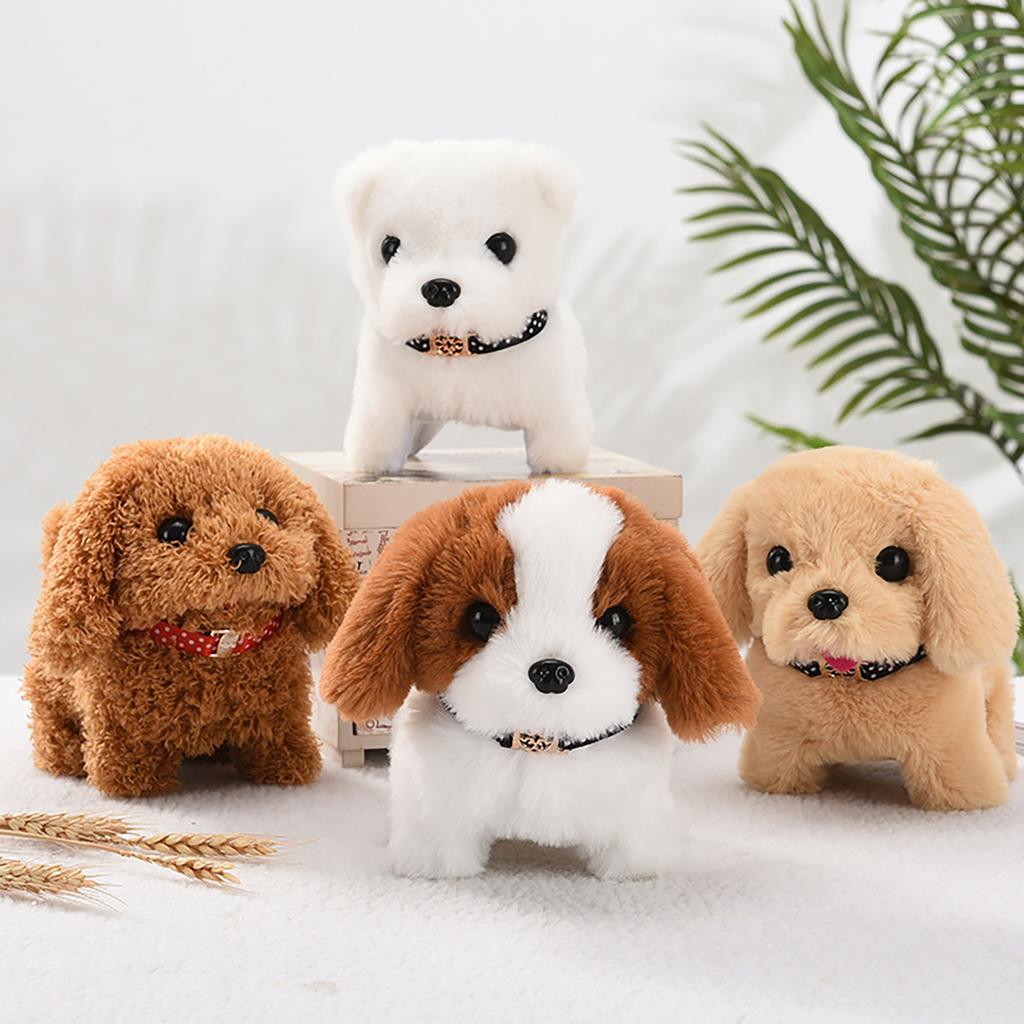 Children'S Toy Dog, Walking Simulation Dog Toy, Children'S Electric Plush Toy, Self-Contained Battery