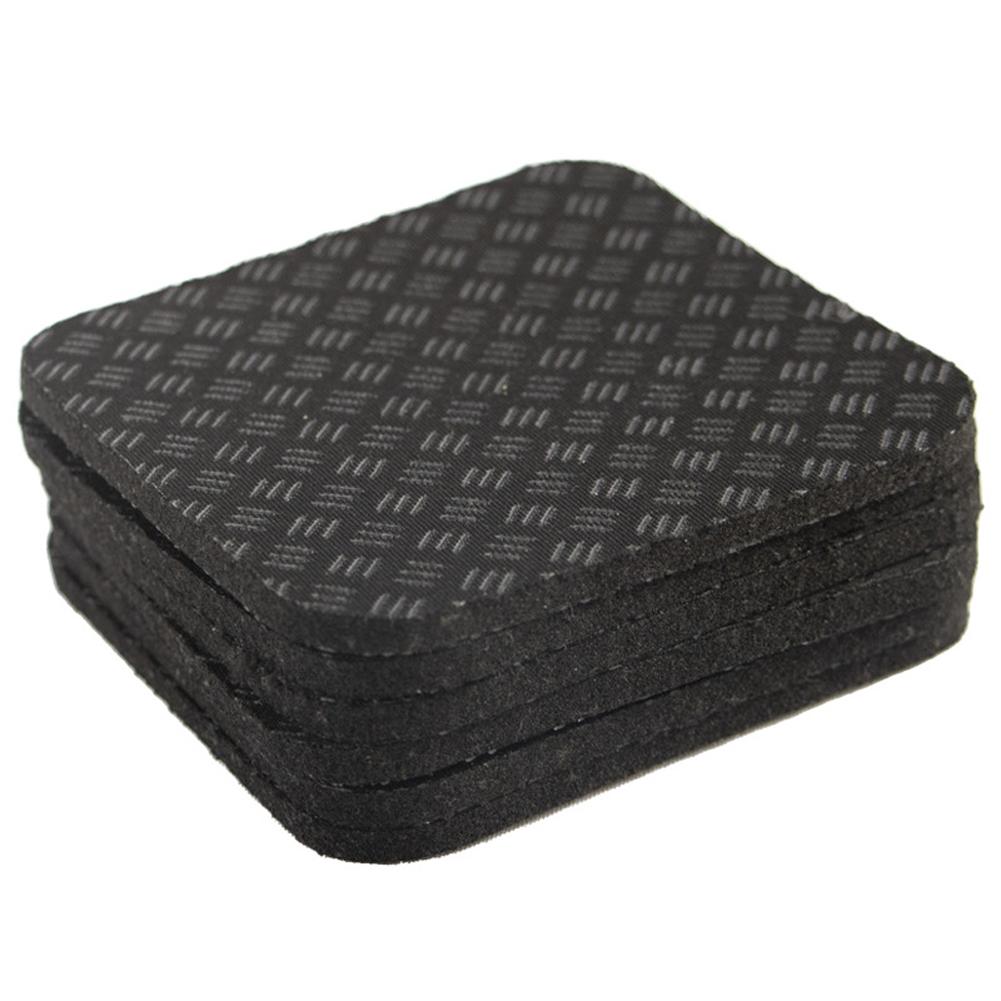 6Pcs Silicone Treadmill Mats Treadmill Pads Multipurpose Exercise Equipment Mats Noise Reduction for Walking Pad Exercise Bike