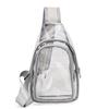 Wasserdichte Wasser-Sprühfestivals-Tasche Trendige Durchsichtige Transparente Tasche Große Größe Umhänge-Design PVC Brusttasche Strand