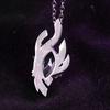 Cartoon Kuroma Tong Sakura Heart Of The Night Pendant Second Dimensional Anime Peripheral Doujin Necklace Gift Sweater Chain