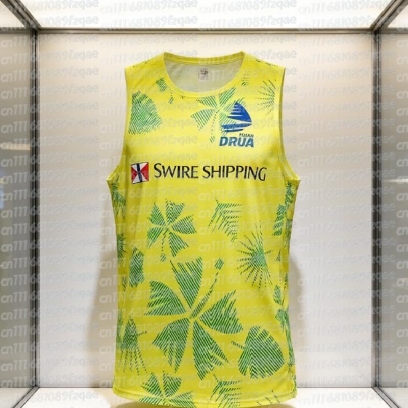 2026 FIJI Maglia da Rugby da Casa Abbigliamento da Allenamento FIJIAN DRUA Maglia da Rugby Canotta T-shirt Singlet Maglie Assorbimento del Sudore FamilyMatching