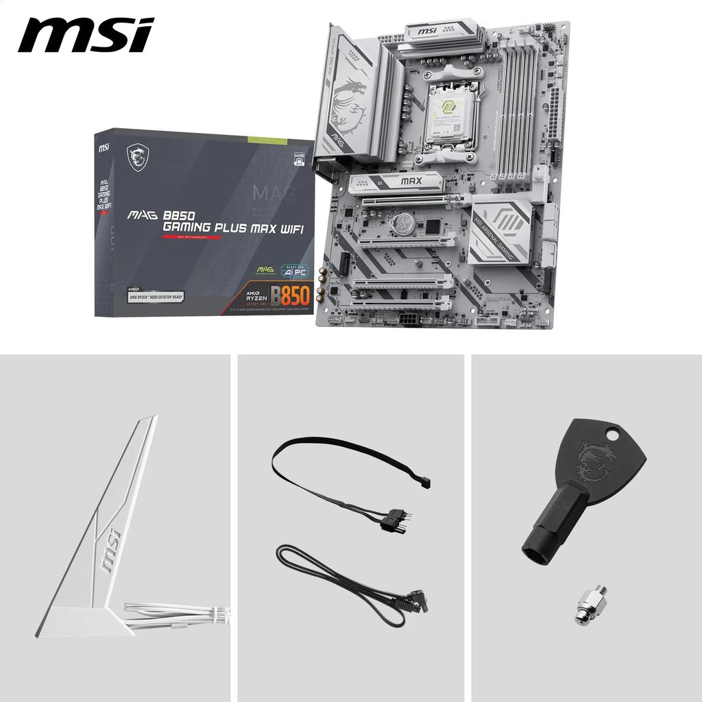 MSI MAG B850 GAMING PLUS MAX WIFI ATX Motherboard MB6984