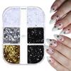 1mm Tiny Dot Nail Art Sequins 3D Laser Round Dots Paillettes New Disco Nail Sequin  for Nail Art