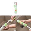 Foldable Pp Material Handle Bottle Brush For Easy Cleaning And Storage Compact