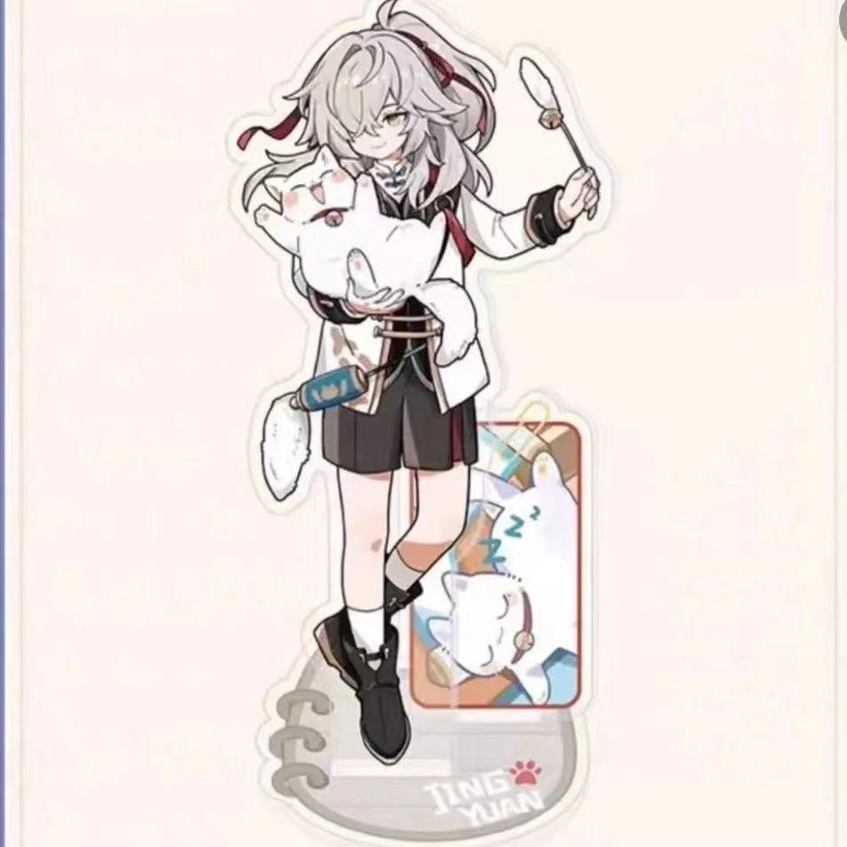 

10 см Мини Акриловая Подставка Honkai Star Rail Фигурка Игрушка Кафка Блейд Фигурки Настольное Украшение для Дома 10cm