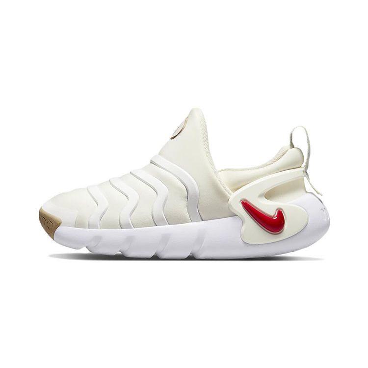 Nike Dynamo Go Se Fabric Caterpillar Low Top Sports Casual Shoes Kids Sneakers Off-White DV2967-100