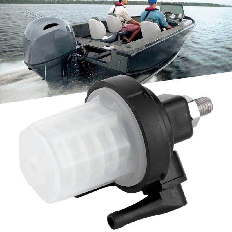 High Efficiency Fuel Filter Plastic Fuel Filtration System 61N-24560 Replacement Simple Installation for Boats Outboard