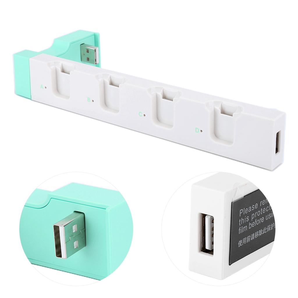 4 Slots Charging Dock Stand Controller Charger Base for Nintendo Switch JoyCon PG9186