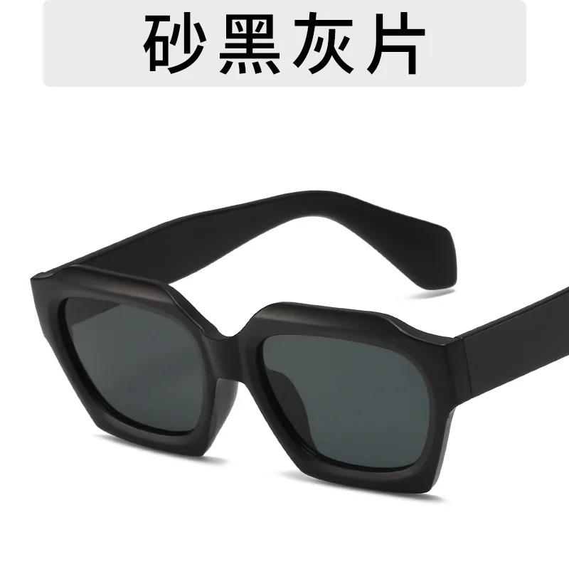 

Square Vintage Sunglasses Man Brand Designer Fashion Mirror Sun Glasses Male Retro Black Outdoor Travel Mirror Oculos De Sol 1PC