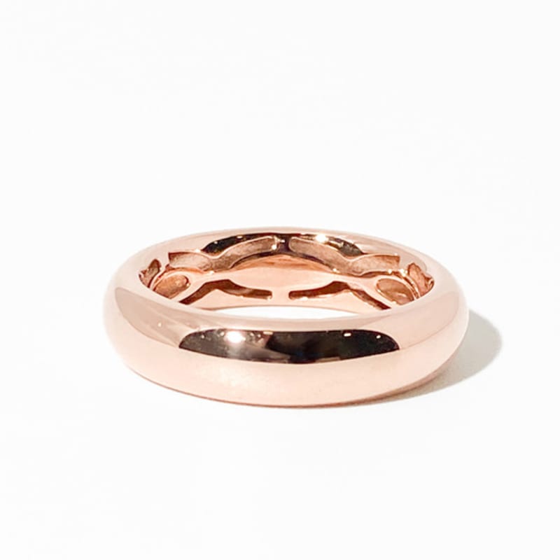 MAYBETOI 14k Macaron Gomaru Ring