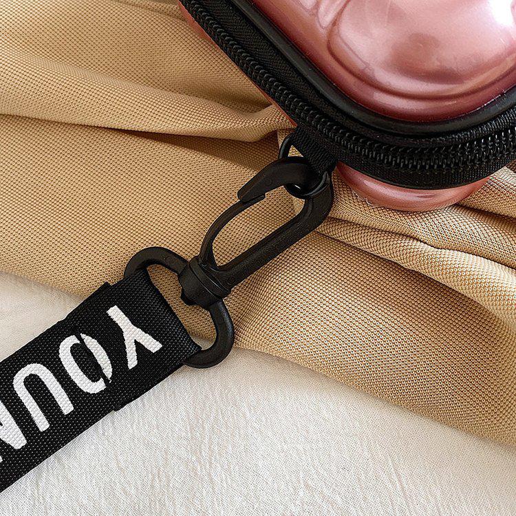 Women's Hard Shell Makeup & Toiletry Mini Bag | Crossbody, Evening, Travel Storage Box