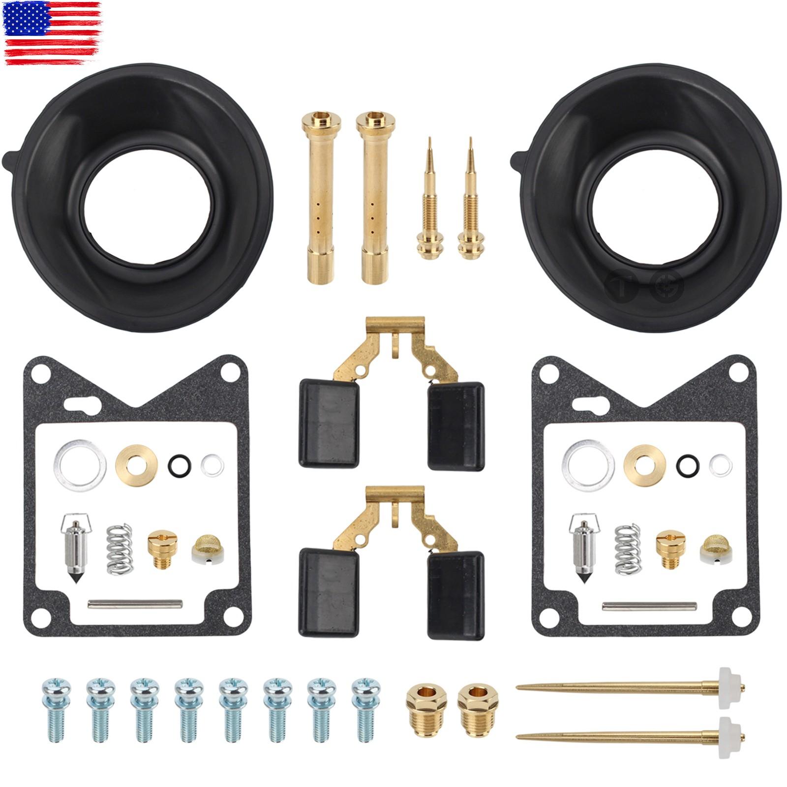 2set For Yamaha Virago 750 XV750 83 Carburetor Repair Kit Diaphragm Float