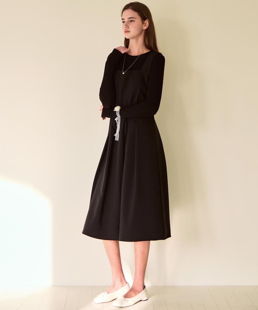 Slow Lolly Minimal Square Dress_3 Colors