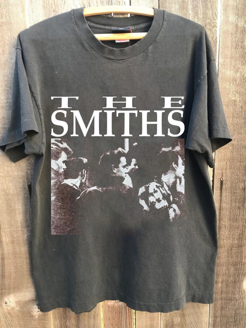 

Vintage The Smiths TShirt The World Wont Listen Tour Summer Unisexs and Womens Loose and Breathable Tshirt Top S