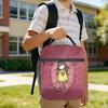 S-Santoro G-Gorjuss Insulated Lunch Bag Leakproof Art Cute Cartoon Reusable Cooler Bag Tote Lunch Box Food Handbags