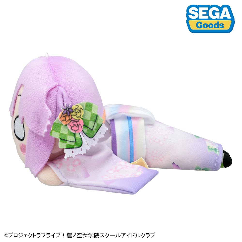 Love Hasunozora Academy School Idol Club Lying Down Plush Toy Anyoji Kaga Yuzen Collaboration Pattern Live! Girls' "Himeme - Costume" (S)