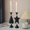 Lantern Metal Candlestick Ornaments Home Candlelight Dinner New Home Desktop Decoration and Arrangement