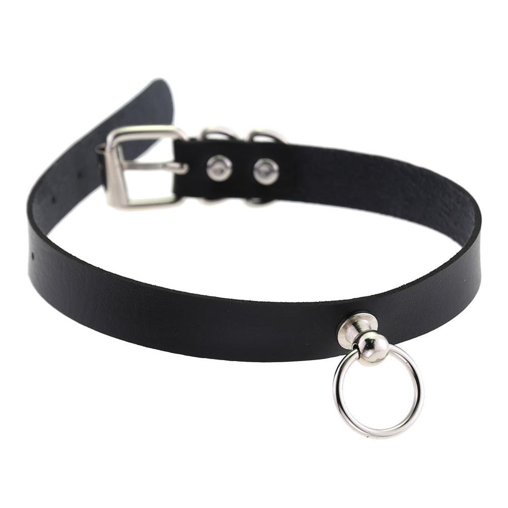 Collier choker gothique noir pour femmes Collier Fahsion Choker gothique hommes Punk rock choker en cuir emo Harajuku Bijoux Steampunk