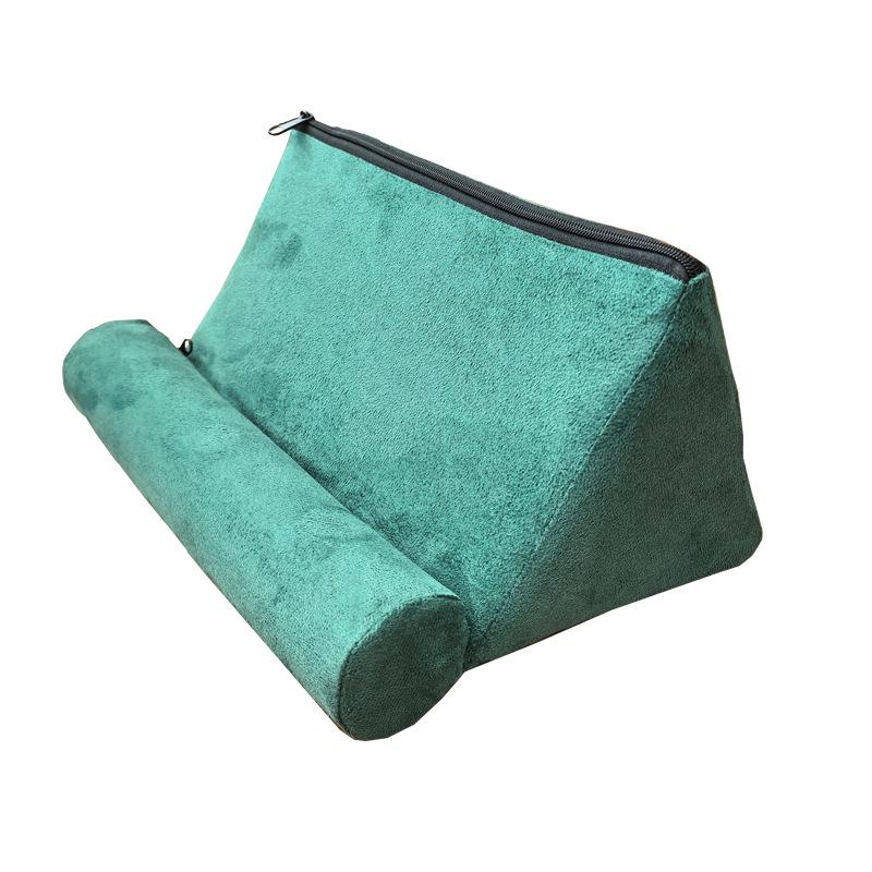 

Ергономічна подушка-тримач для планшета та телефону: Універсальний, висококласний дизайн для читання та використання в автомобілі 25x15x14cm темно-зелений колір