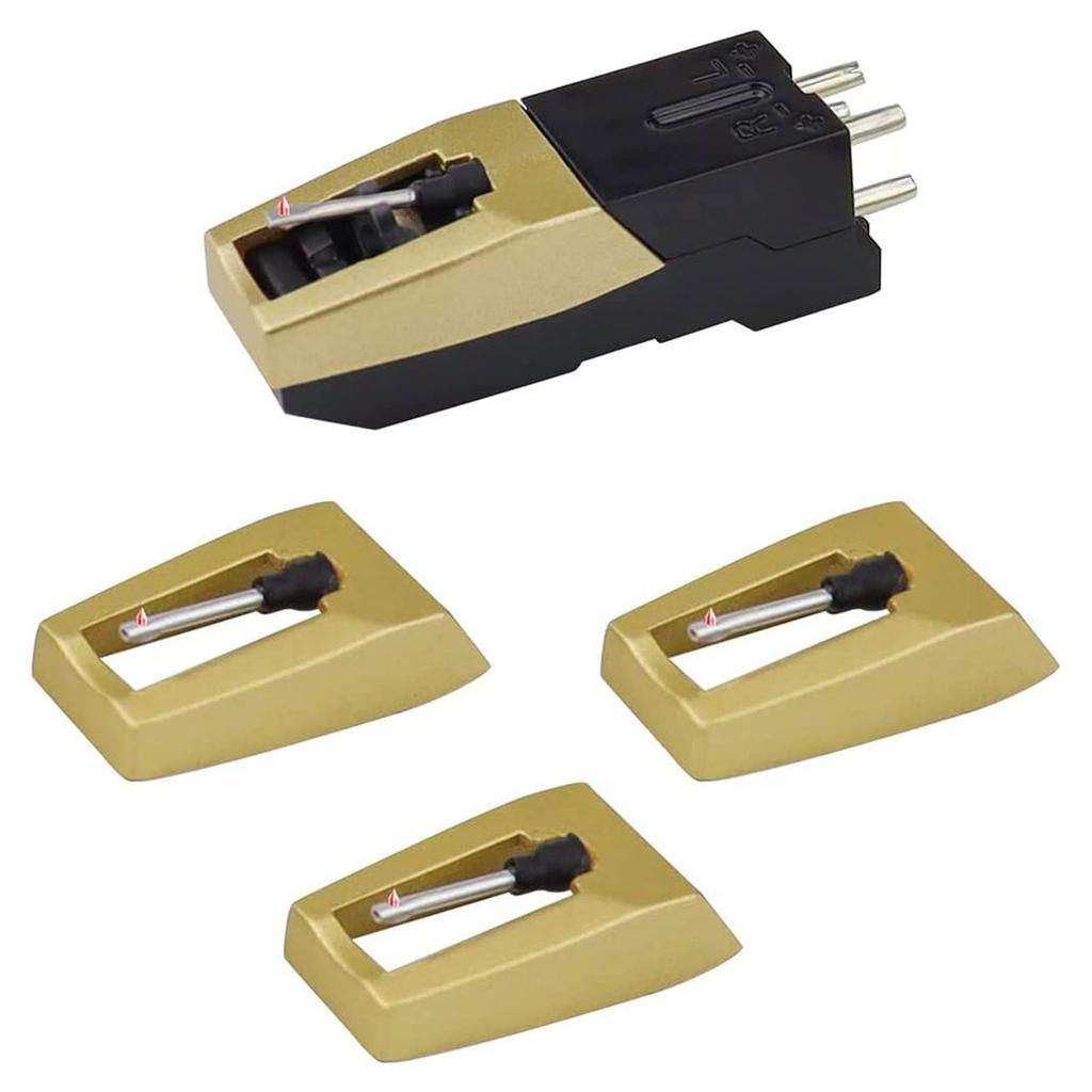 High Fidelity Phonograph Cartridge Kit Record Player Needle Set with Diamond Tip for Enhanced Sound Quality Accessories