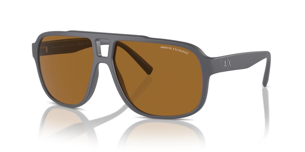 Sunglasses AX4104S MATTE GRAY 61 [Armani Exchange] Men's