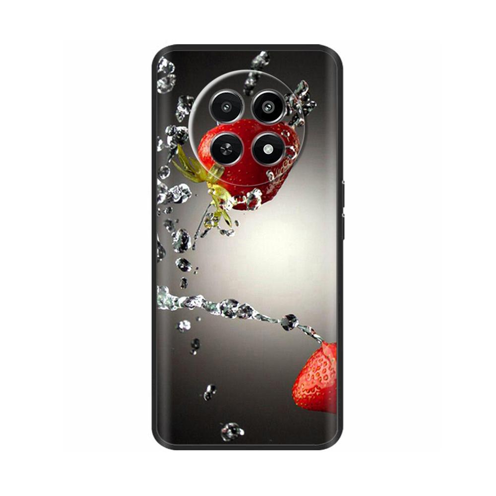 Cool Skull Case For Realme 12 5G Funda Soft Silicone Back Cover Cartoon Shockproof Cases For Oppo Realme 12X realme12 Bags Shell