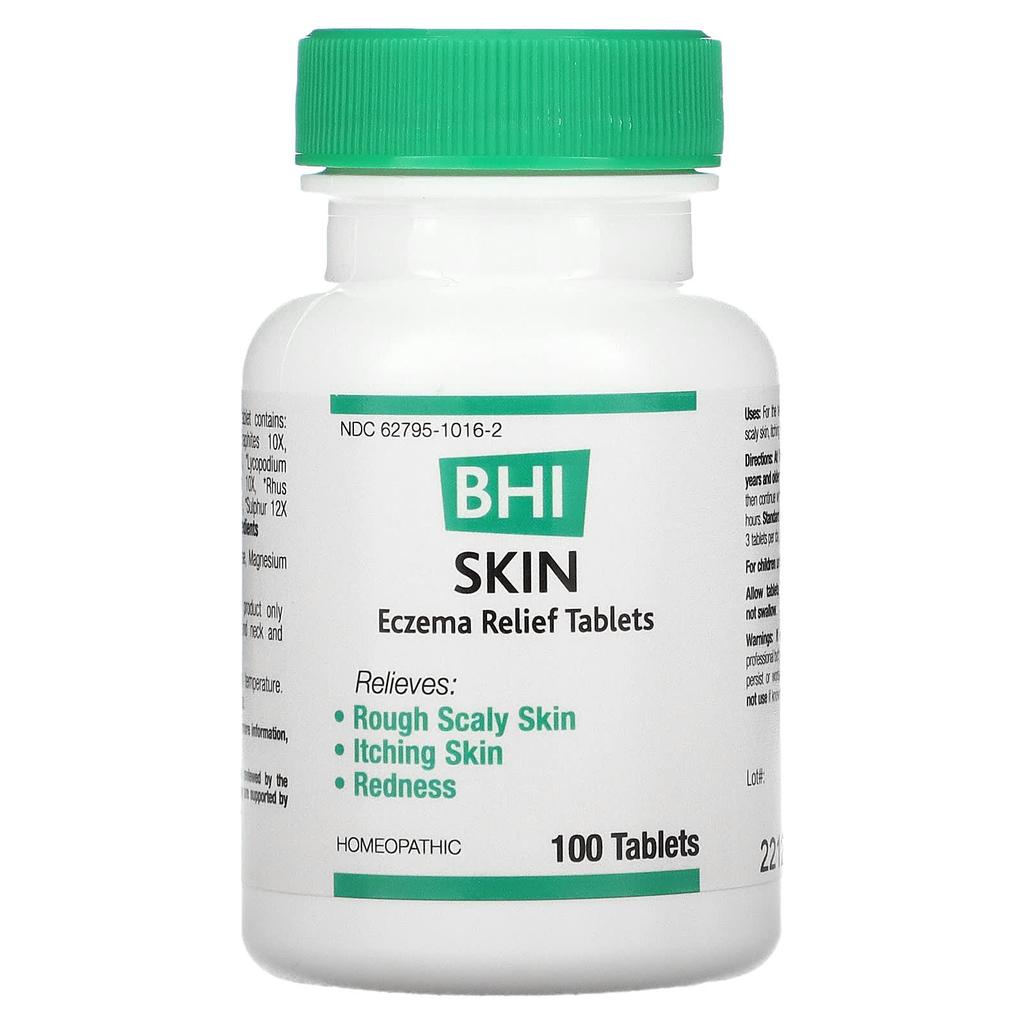 MediNatura BHI, Skin Eczema Relief Tablet, 100 Tablets