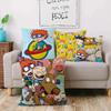 Cartoon Funny R-Rugrats Pillow Covers Cartoon Sofa Decorative Home Double-Sided Printing Short Plush Cute Cushion Cover