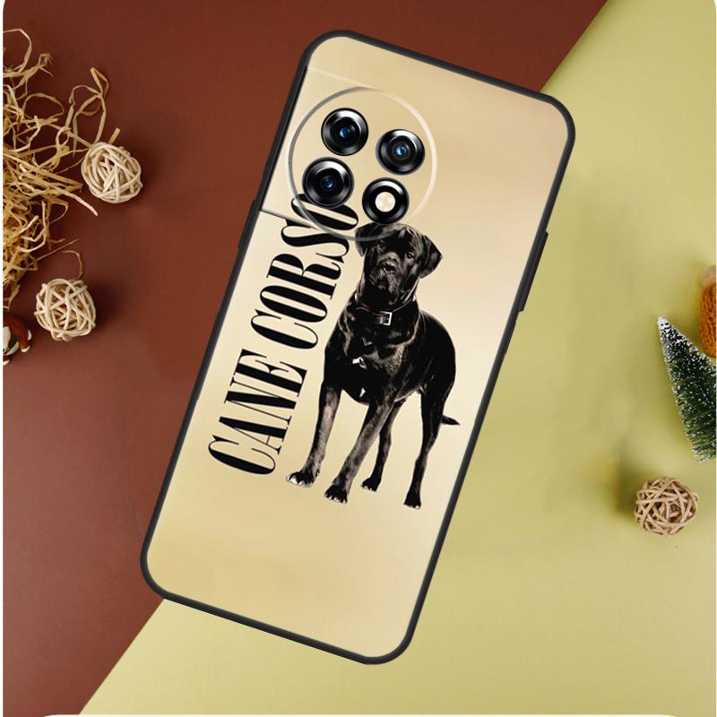 Italian Mastiff Cane Corso For OnePlus 13 12 11 12R 13R 9 10 Pro 8T 9RT 10T 10R Nord 4 CE 2 3 Lite N20 N30 Phone Case
