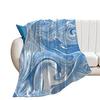 Abstrakte Marmor Flanelldecke Überwurf King Queen Einzelgröße für Bett Sofa Couch Decke Ganzjahres Warm Super Weich Leicht