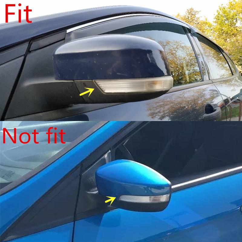 1 Pair Car Side Wing Mirror Cover For Ford Focus MK2 MK3 Mondeo MK4 Rear View Mirror Housing Automotive Parts Accessories Trim