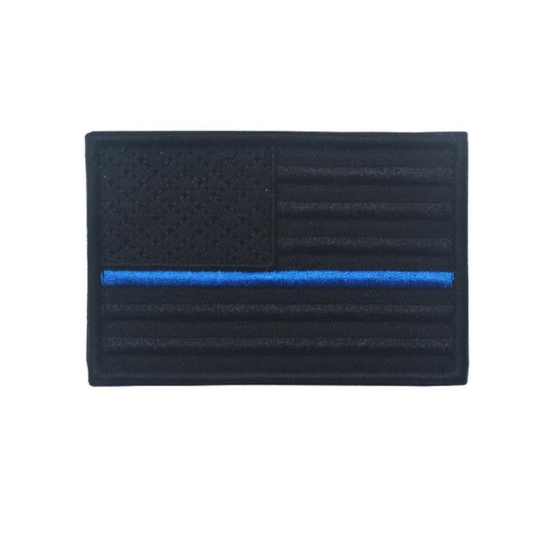 

Эмблема Флага США Липучка Вышивка Декор для Одежды Набор Аксессуар Лента Магия Style R