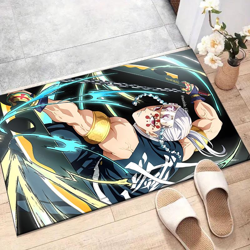 Uzui Tengen3Printed Area Rug Carpet for Bedroom Living Room Home Decor Rugs Mat Non Slip Mat Rug for Bedside